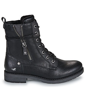Boots femmes Mustang ELFI Noir