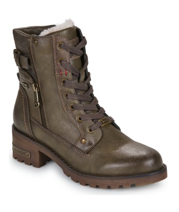 Boots femmes Mustang HAUKEA Kaki