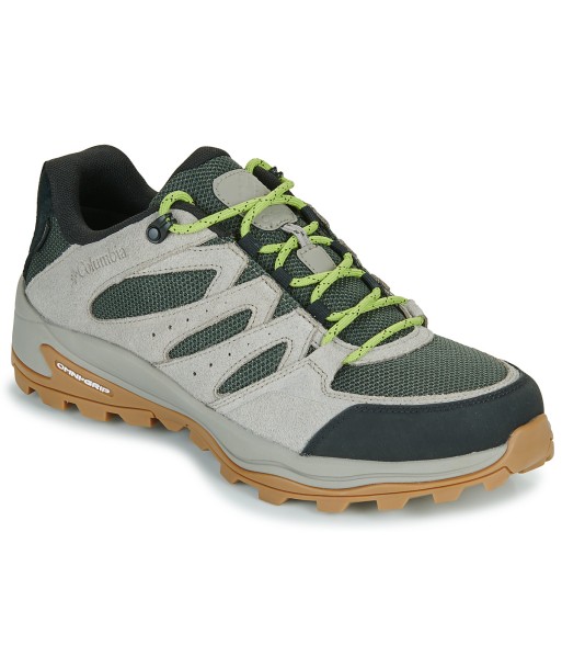 Chaussures hommes Columbia REDMOND IV LOW WATERPROOF Gris