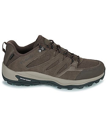 Chaussures hommes Columbia REDMOND IV LOW WATERPROOF Marron