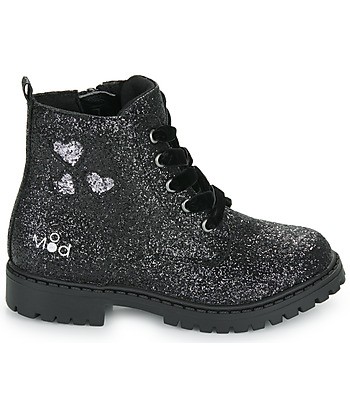 Boots enfant filles Mod'8 TINALY Noir