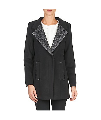 Manteau femmes Naf Naf ALEXIA Noir