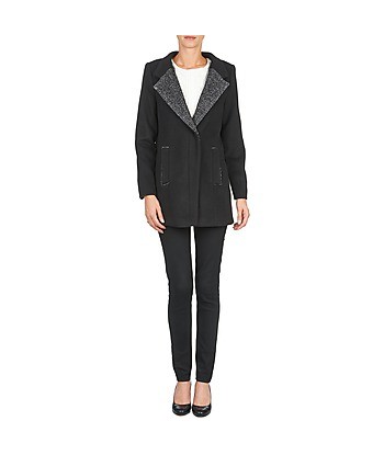 Manteau femmes Naf Naf ALEXIA Noir