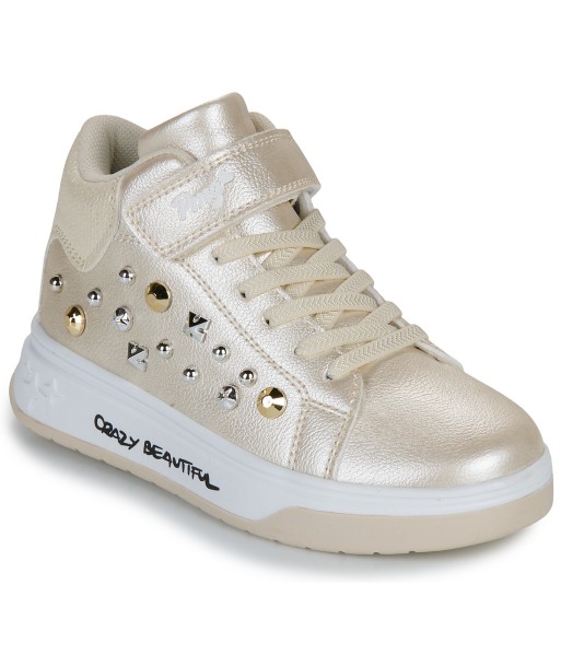 Baskets montantes enfant filles Primigi B G GLAM Doré