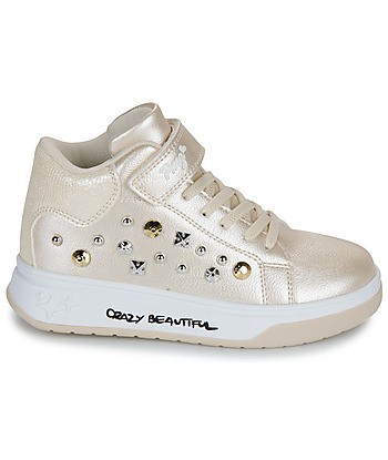 Baskets montantes enfant filles Primigi B G GLAM Doré