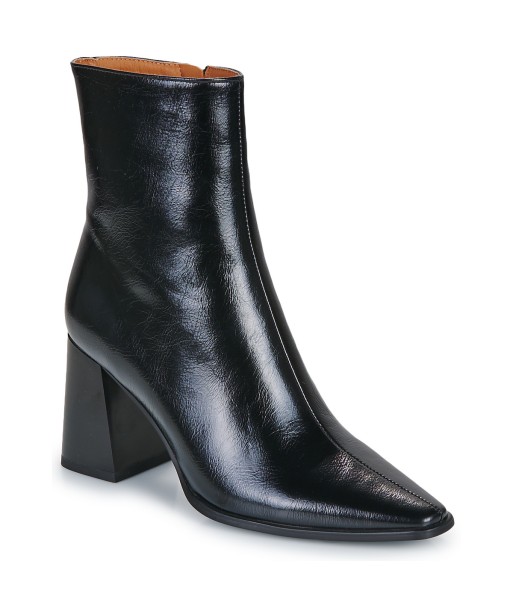 Bottines femmes Exé Shoes 2032-1-PU-BLACK Noir