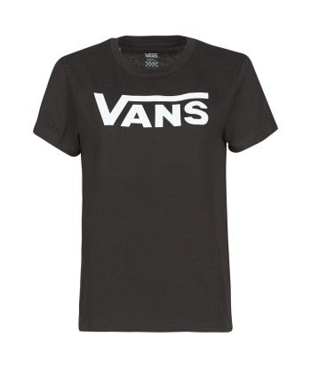 T-shirt femmes Vans FLYING V CREW TEE Noir