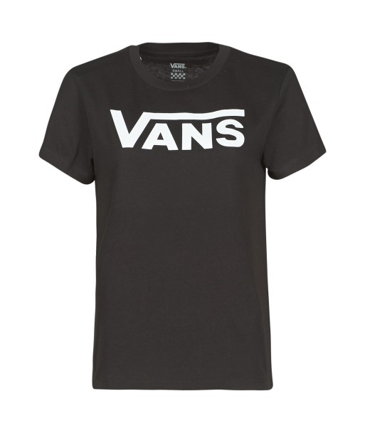T-shirt femmes Vans FLYING V CREW TEE Noir