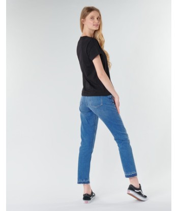 T-shirt femmes Vans FLYING V CREW TEE Noir