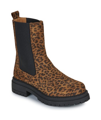 Boots femmes Fericelli MAGNOLI Marron