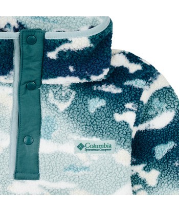 Polaire enfant garcons Columbia HELVETIA II PRINTED HALF SNAP FLEECE B