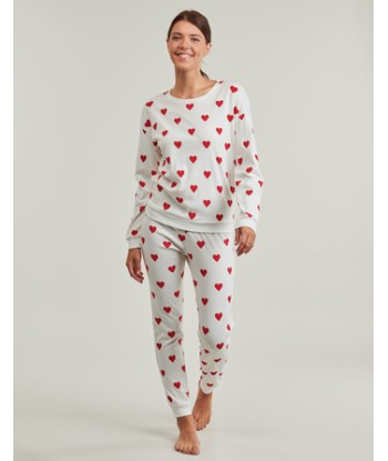 Pyjamas / Chemises de nuit femmes Petit Bateau TOXA Blanc