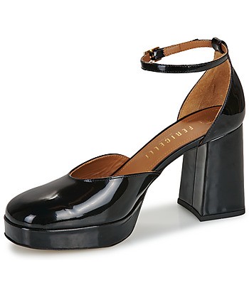 Chaussures escarpins femmes Fericelli LAURA Noir