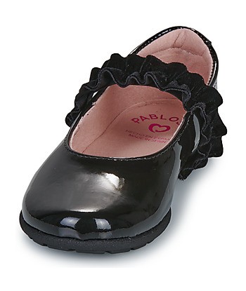 Ballerines enfant filles Pablosky 361319 Noir