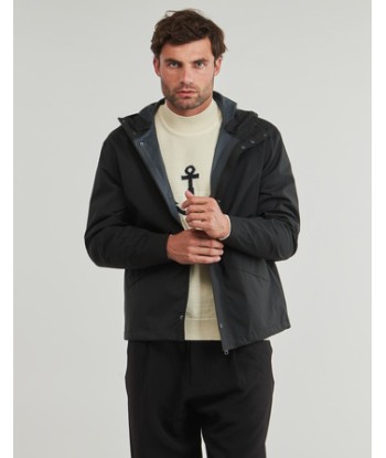 Parka hommes Jack & Jones JPRCCREAGAN CLEAN TECH RAIN JACKET Noir