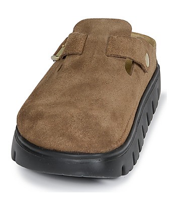 Sabots femmes Papillio Boston Chunky Suede Marron