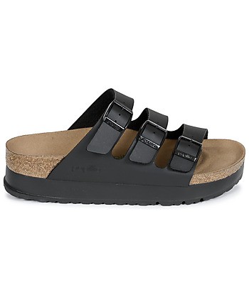 Mules femmes Papillio Florida III Flex Platform BF Noir