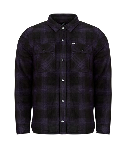 Chemise hommes Volcom BOWERED FLEECE LS Violet