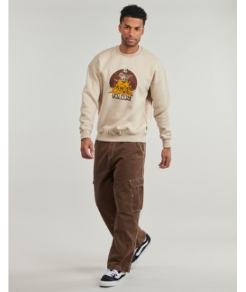 Sweat-shirt hommes Volcom FA CALLUM ROONEY CREW Beige