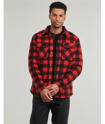 Chemise hommes Volcom BOWERED FLEECE LS Rouge