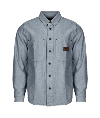 Chemise hommes Volcom LEVELSTONE LS Bleu