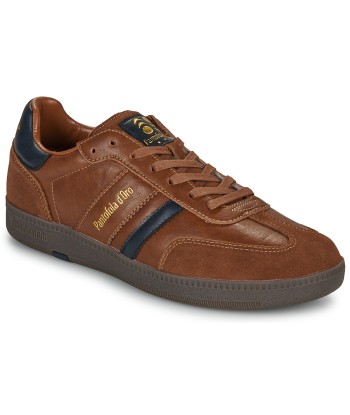 Baskets basses hommes Pantofola d'Oro BOMBER Marron