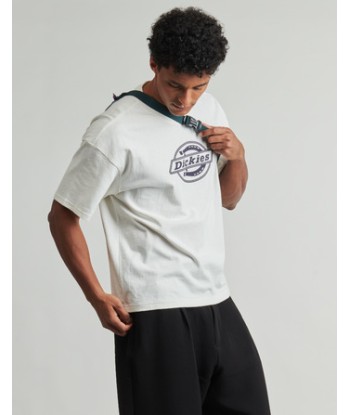 T-shirt hommes Dickies FORTH SHAW TEE SS EGRET Blanc
