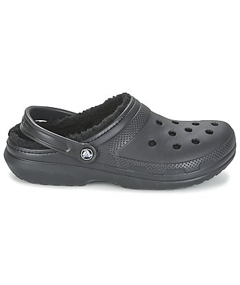 Sabots femmes Crocs CLASSIC LINED CLOG Noir