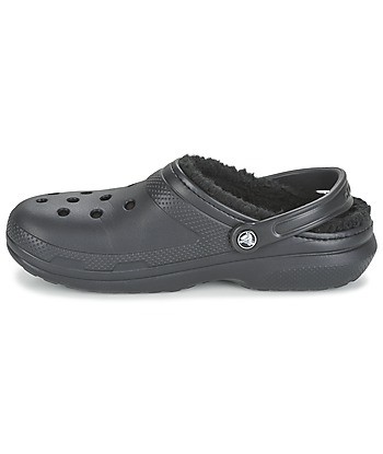 Sabots femmes Crocs CLASSIC LINED CLOG Noir