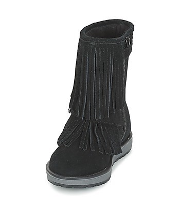 Boots enfant filles Geox NOHA Noir