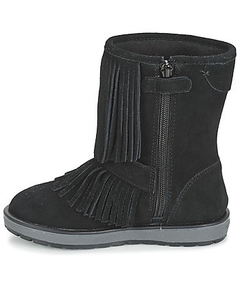 Boots enfant filles Geox NOHA Noir