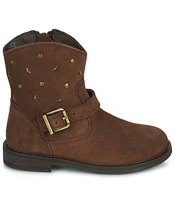 Boots enfant filles Citrouille et Compagnie NESTI Marron