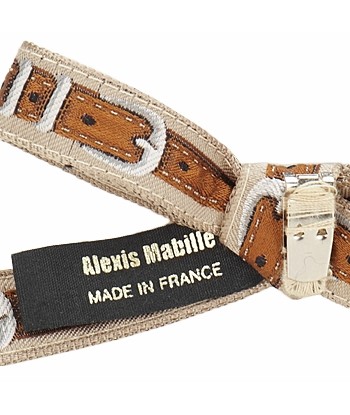Broches femmes Alexis Mabille CLIP Marron