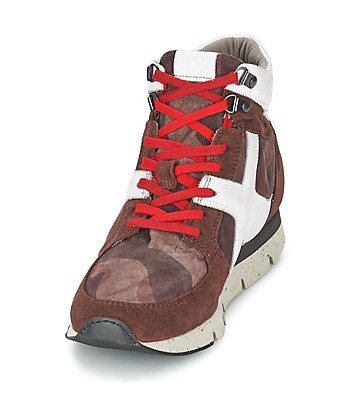 Baskets montantes femmes OXS JAZZ Rouge