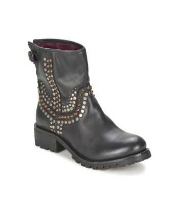 Boots femmes Ikks SEATTLE-PREMIUM Noir