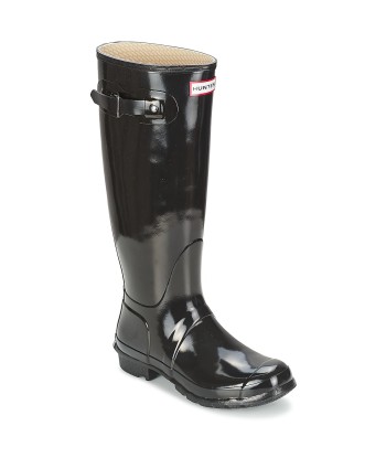 Bottes femmes Hunter ORIGINAL TALL GLOSS Noir