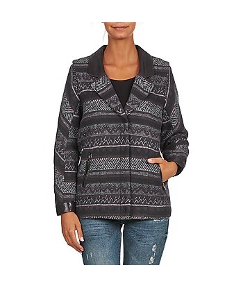 Manteau femmes Color Block ALTONA Noir