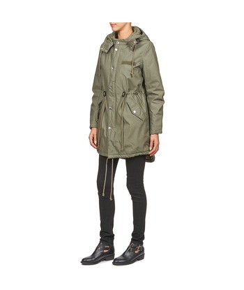 Parka femmes Cheap Monday WANTED Vert