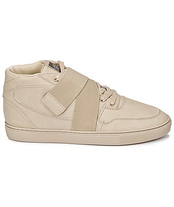 Baskets montantes hommes Sixth June NATION STRAP Beige