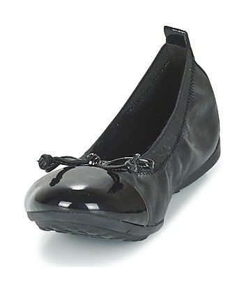 Ballerines enfant filles Geox J PIUMA BAL F Noir