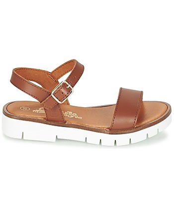 Sandales enfant filles Citrouille et Compagnie GAPOTI Marron