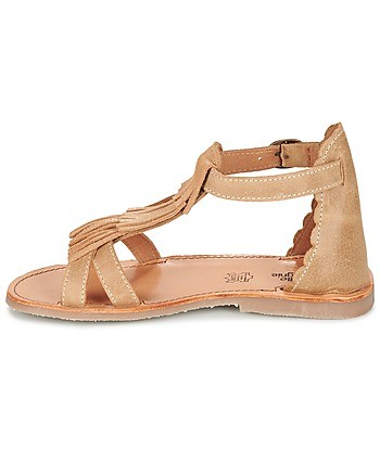 Sandales enfant filles Citrouille et Compagnie GAMELA Marron