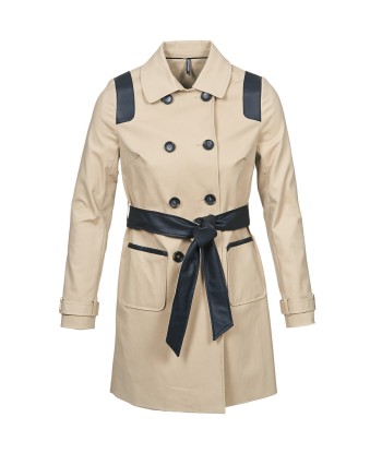 Trench femmes Naf Naf BARTABA Beige