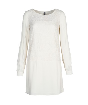 Robe courte femmes Naf Naf LYNO Blanc