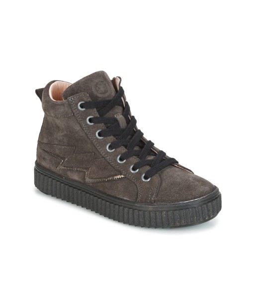 Baskets montantes enfant filles Acebo's LONDON Gris