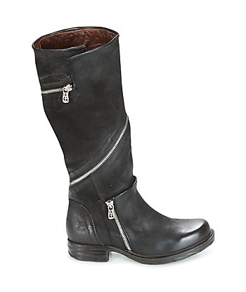 Bottes femmes Airstep / A.S.98 SAINT EC ZIP Noir