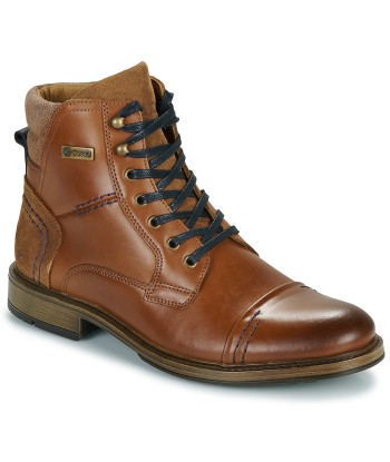 Boots hommes Casual Attitude HOKES Marron