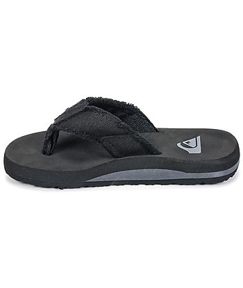 Tongs enfant garcons Quiksilver MONKEY ABYSS YT B SNDL XKKC Noir