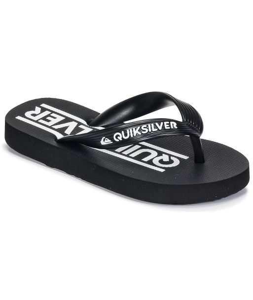Tongs enfant garcons Quiksilver JAVA WORDMARKYT B SNDL XKKW Noir