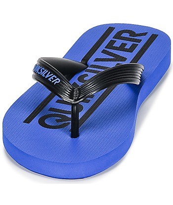 Tongs enfant garcons Quiksilver JAVA WORDMARKYT B SNDL XKBK Noir